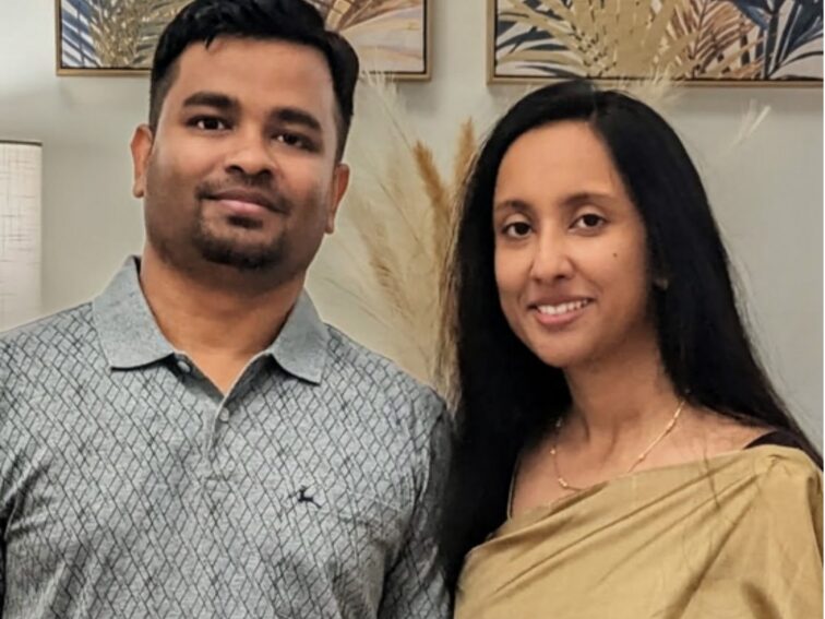Lijo Jacob and Joanne Thomas