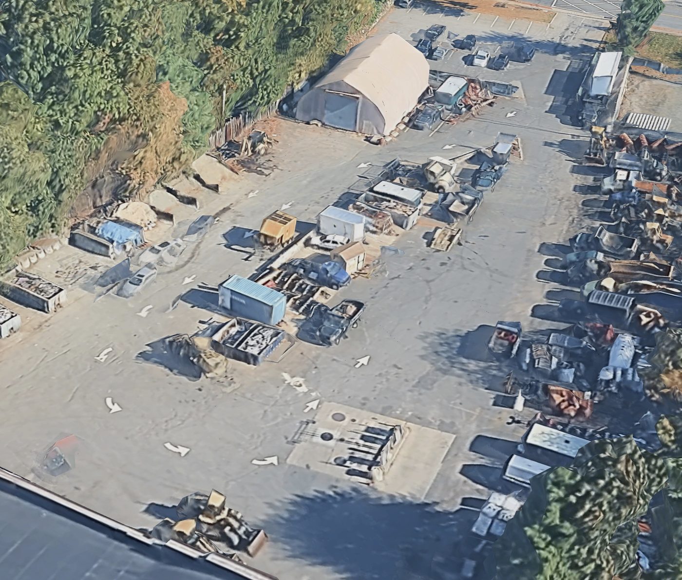The DPW yard