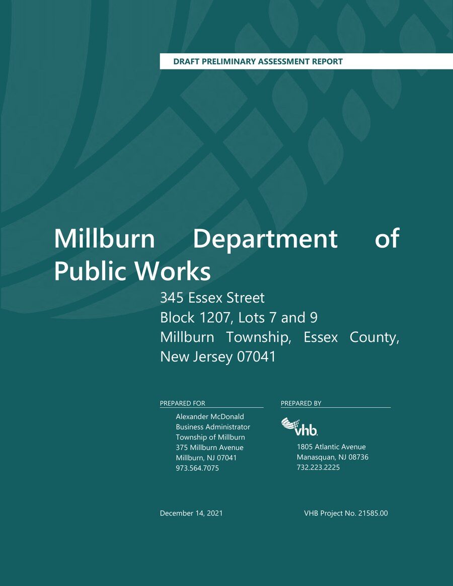 December 2021 Preliminary Assessment Report